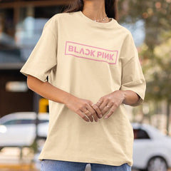 Camiseta Básica Merch Graphic 1 BlackPink