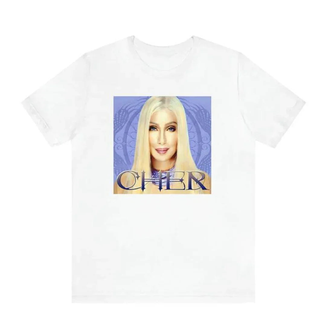 Camiseta Básica Cher Diva - Branco