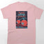 Camiseta Básica Kings Of Leon Cherry Graphic - Rosa Bebê