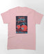 Camiseta Básica Kings Of Leon Cherry Graphic - Rosa Bebê
