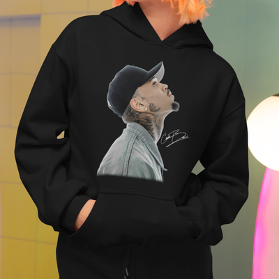 Moletom Canguru Chris Brown Vintage Style