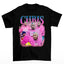 Camiseta Básica Chris Brown Retro