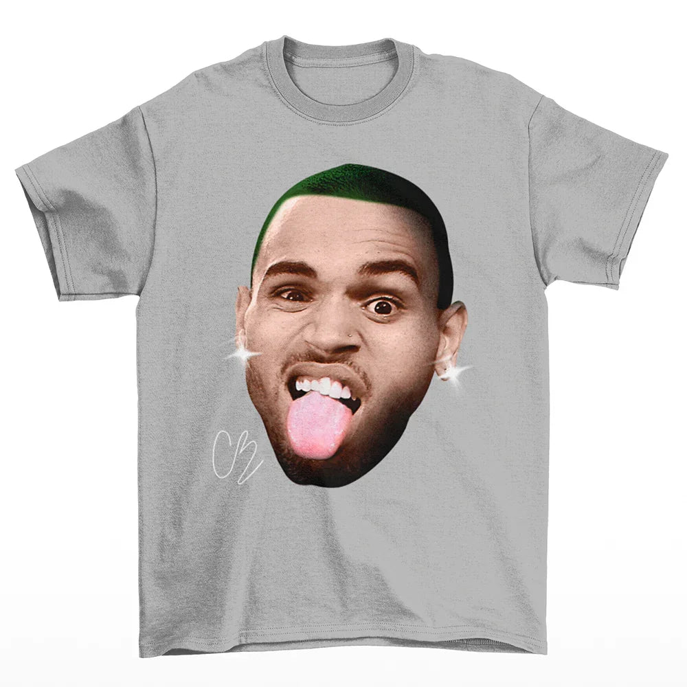 Camiseta Básica Chris Brown Rare