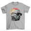 Camiseta Básica Chris Brown Color Hair