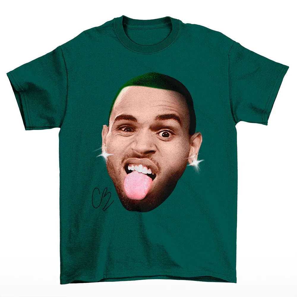 Camiseta Básica Chris Brown Rare