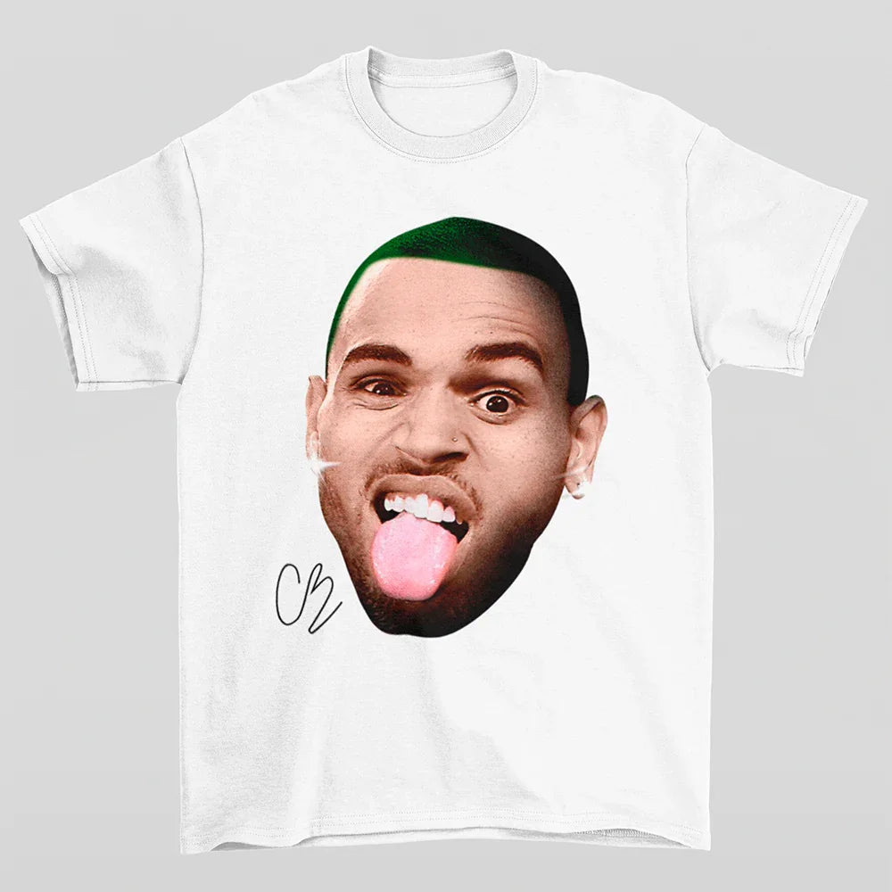 Camiseta Básica Chris Brown Rare