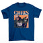 Camiseta Básica Chris Brown Retro Graphic