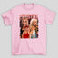 Camiseta Básica Christina Aguilera Vintage Retro- rosa bebe