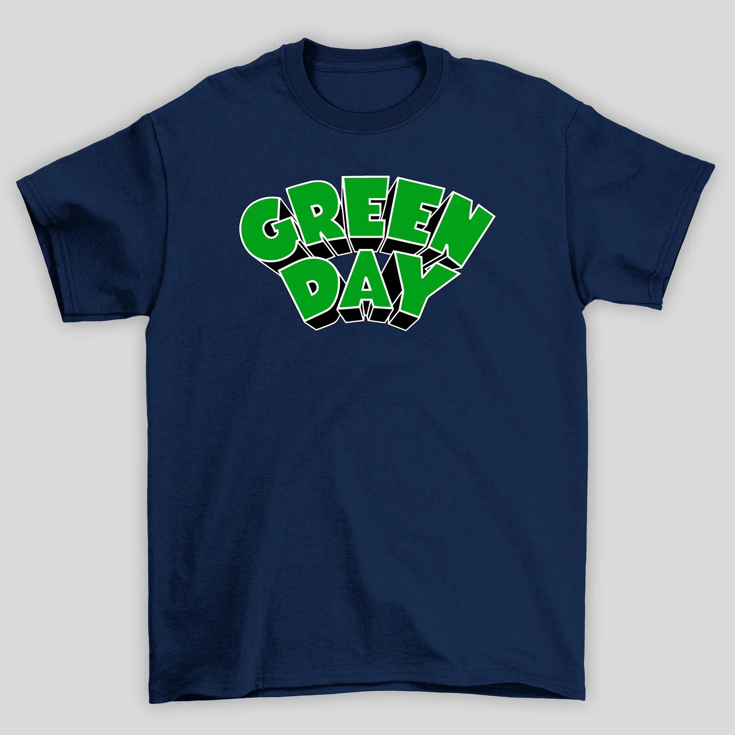 Camiseta Básica Green Day Banda Vintage