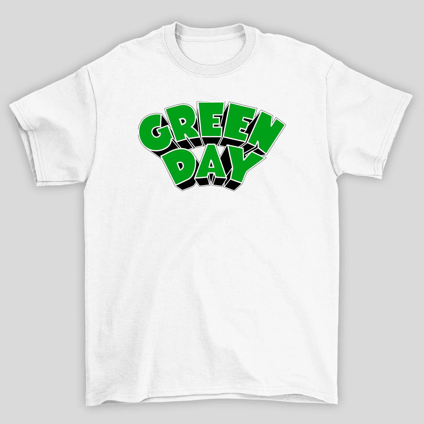 Camiseta Básica Green Day Banda Vintage