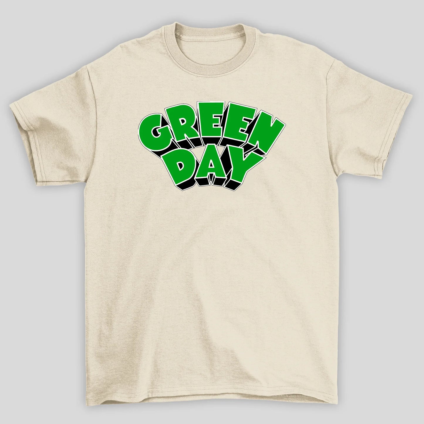 Camiseta Básica Green Day Banda Vintage