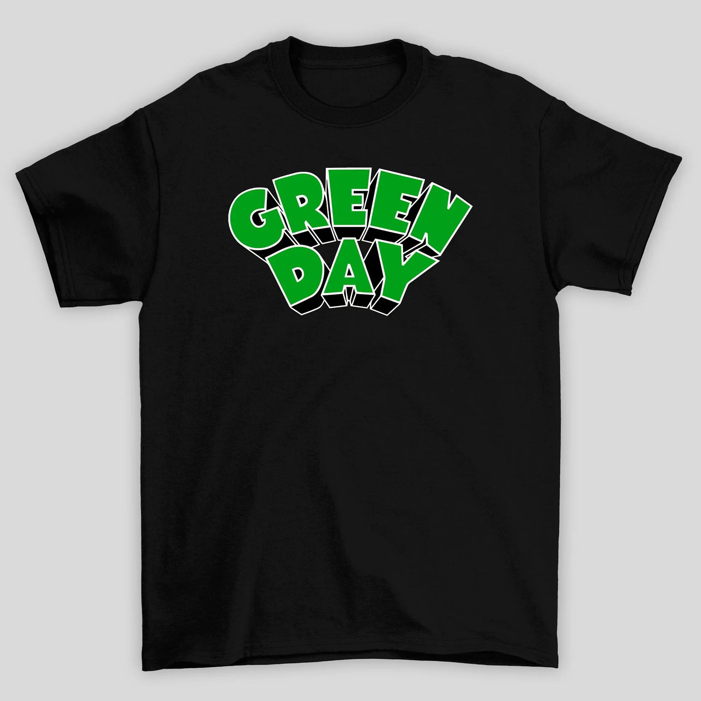 Camiseta Básica Green Day Banda Vintage