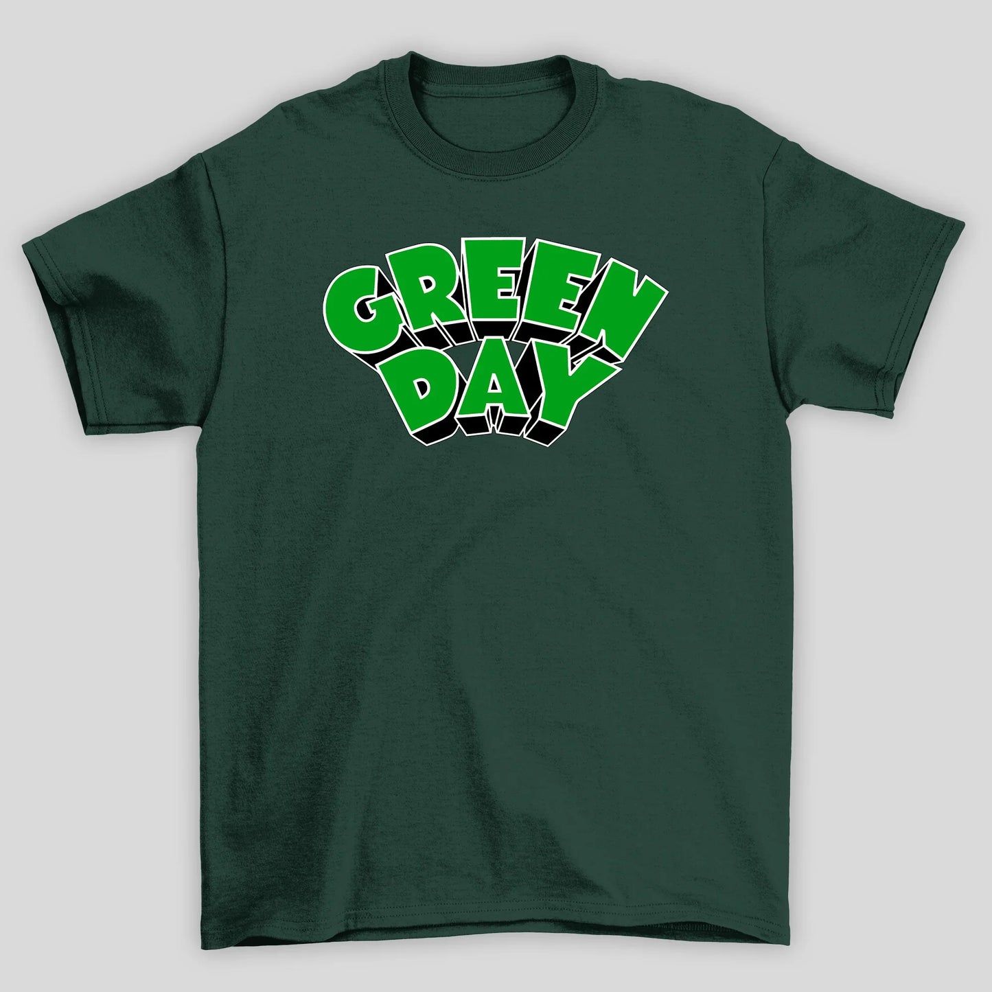 Camiseta Básica Green Day Banda Vintage
