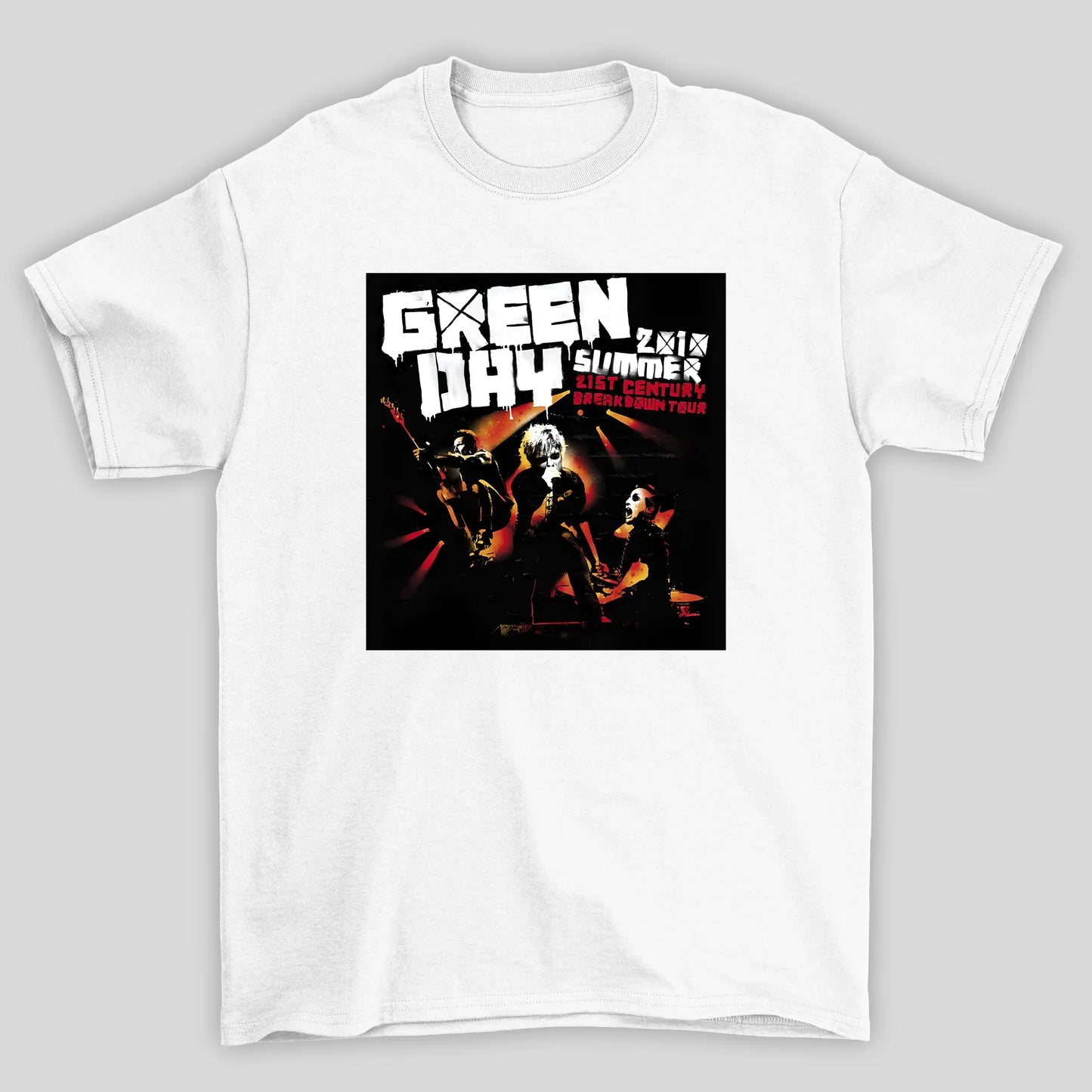 Camiseta Básica Green Day Banda Punk Rock