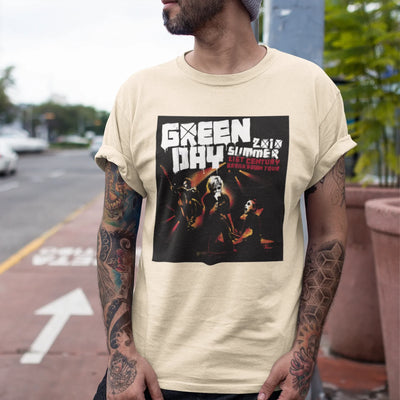 Camiseta Básica Green Day Banda Punk Rock