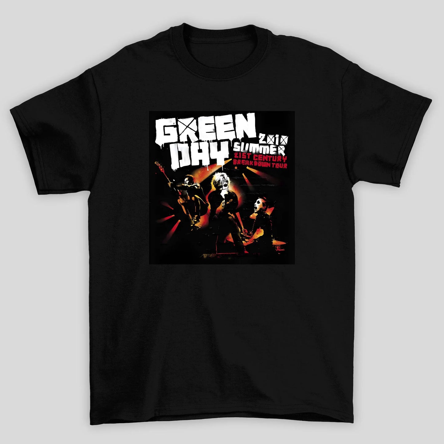 Camiseta Básica Green Day Banda Punk Rock