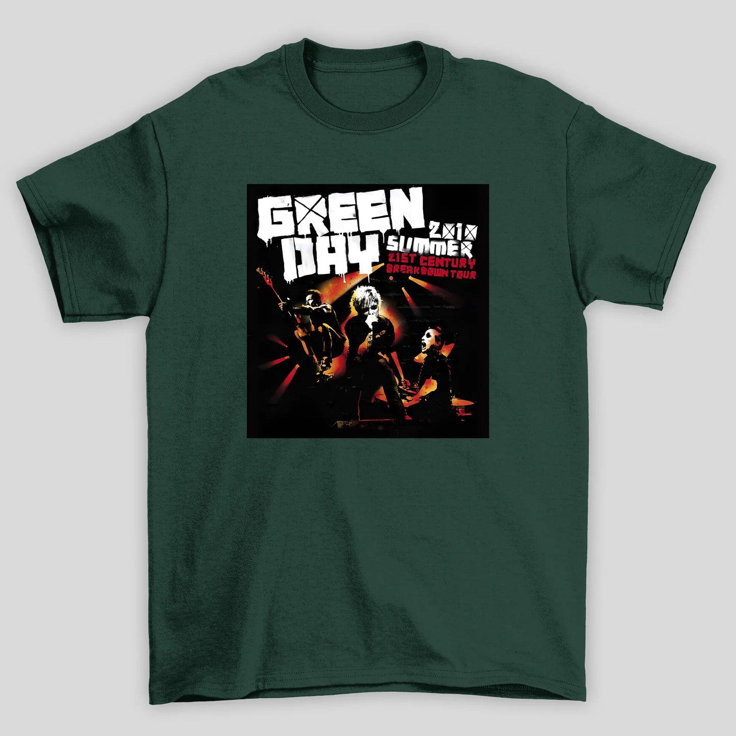 Camiseta Básica Green Day Banda Punk Rock