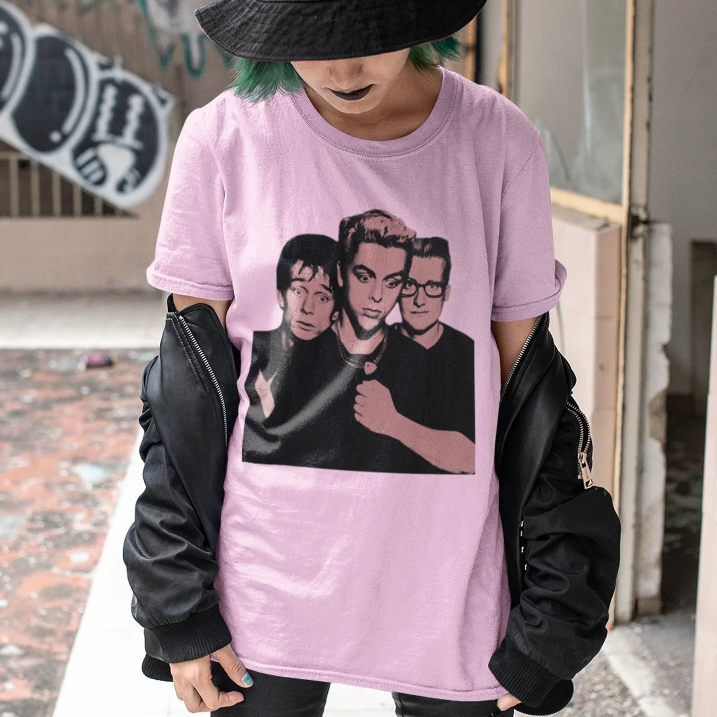 Camiseta Básica Green Day Retro Vintage