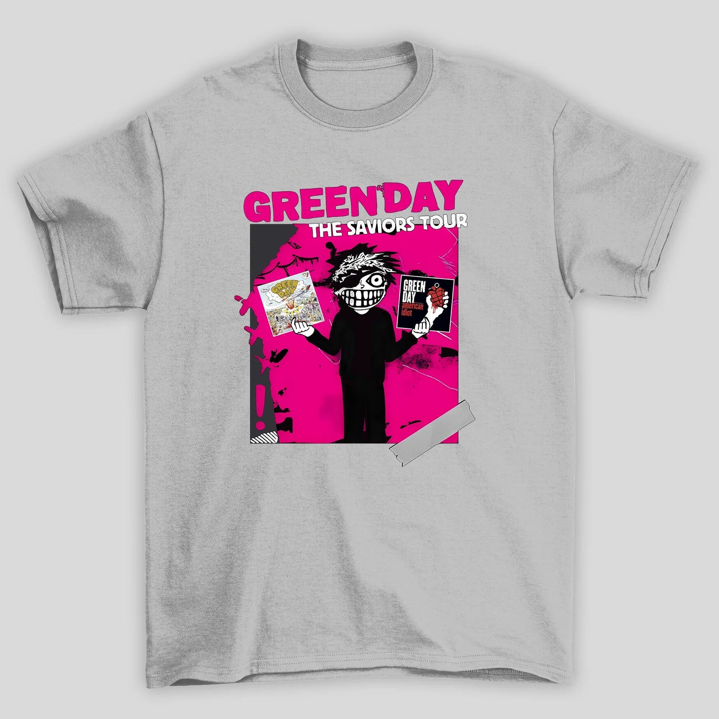 Camiseta Básica Green Day The Saviors Tour