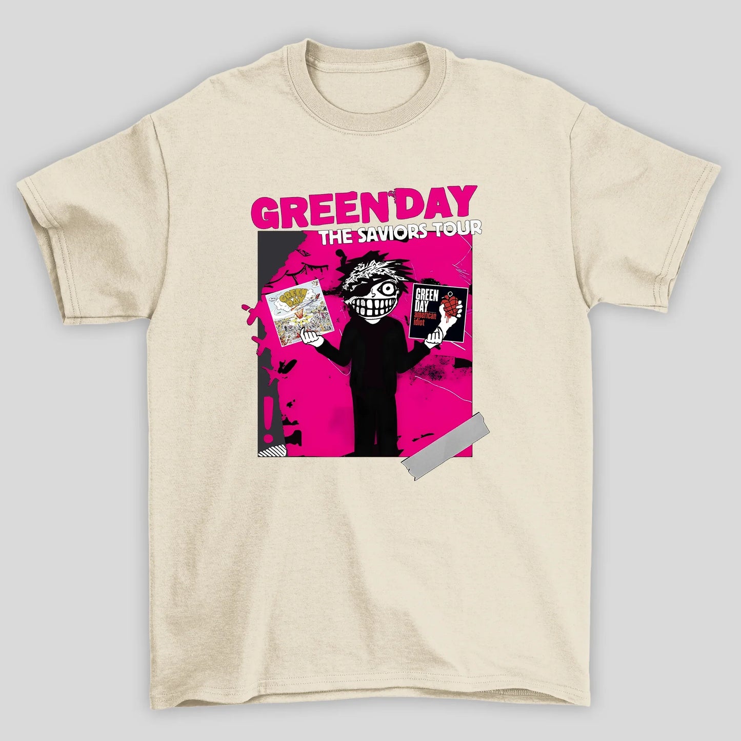 Camiseta Básica Green Day The Saviors Tour