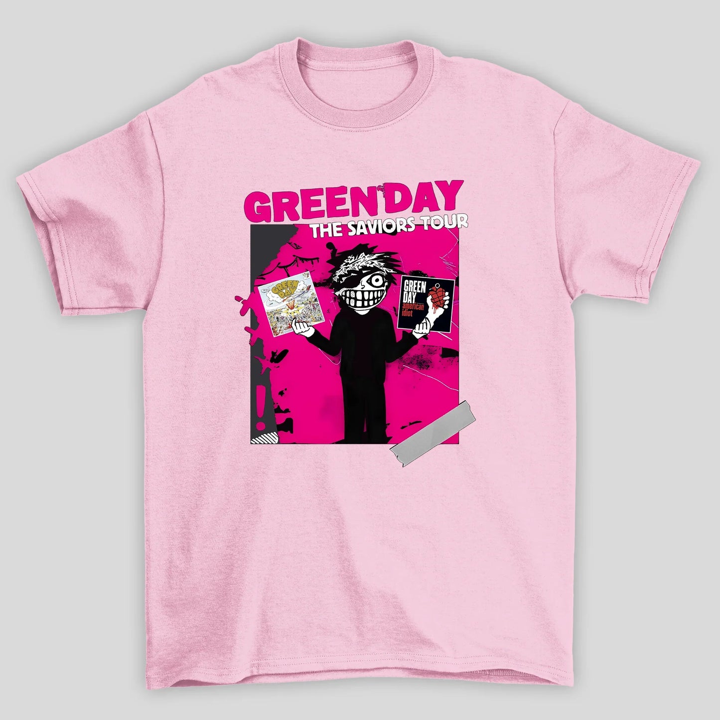 Camiseta Básica Green Day The Saviors Tour