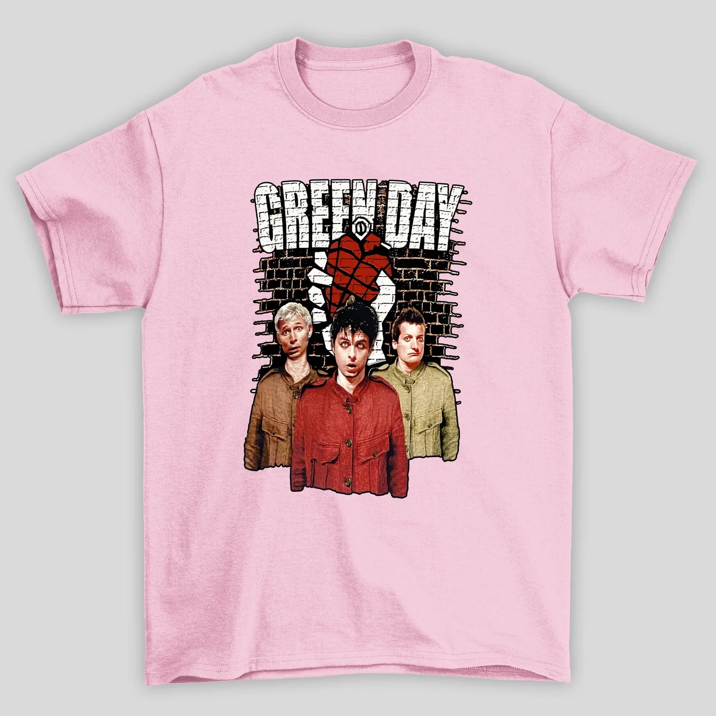 Camiseta Básica Green Day Banda Vintage 90's