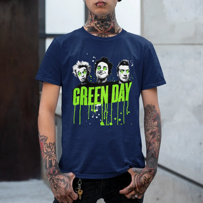 Camiseta Básica Green Day Vintage Design