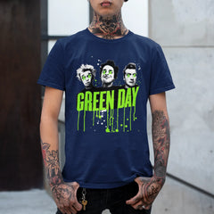 Camiseta Básica Green Day Vintage Design