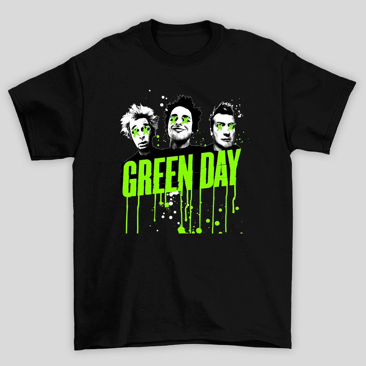 Camiseta Básica Green Day Vintage Design