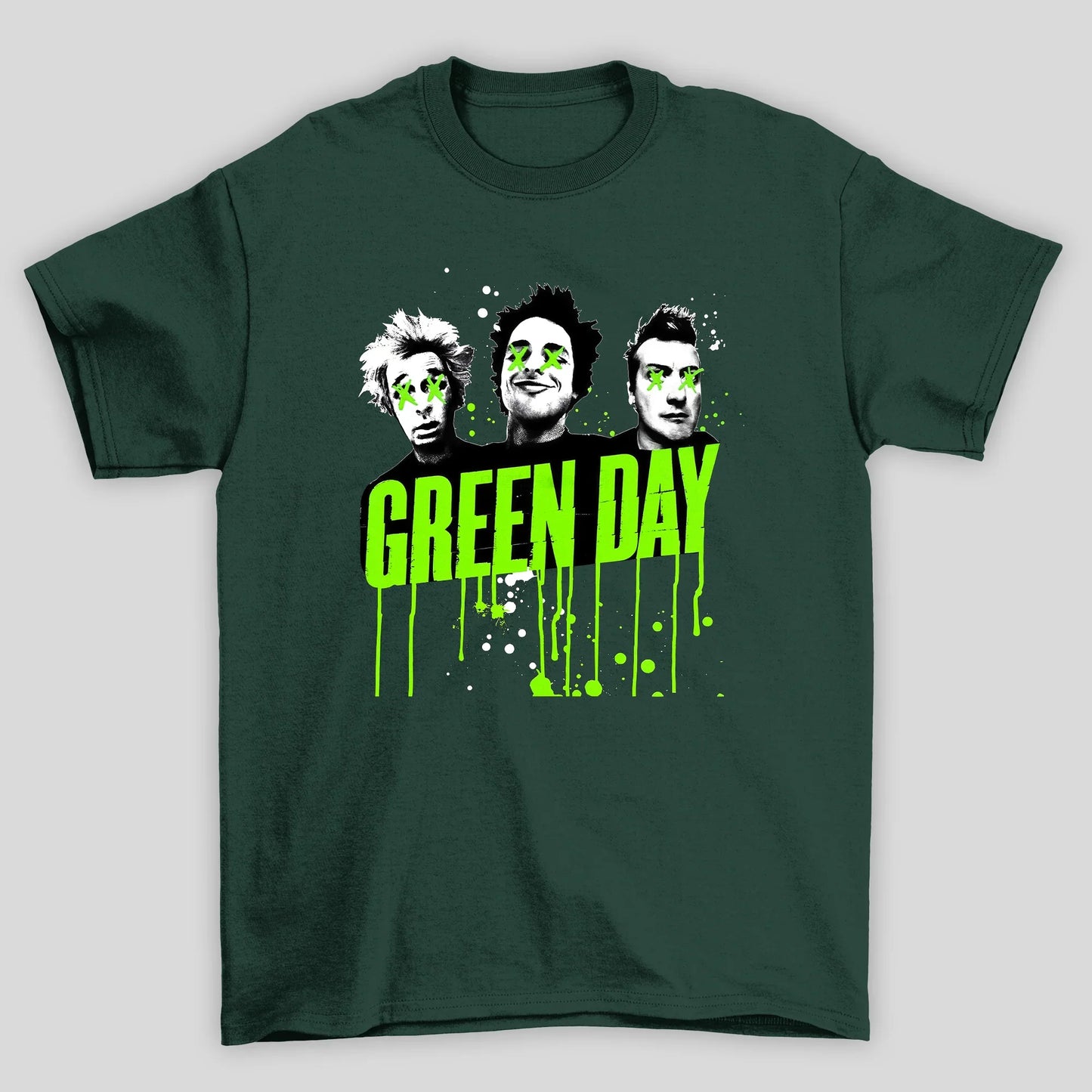 Camiseta Básica Green Day Vintage Design