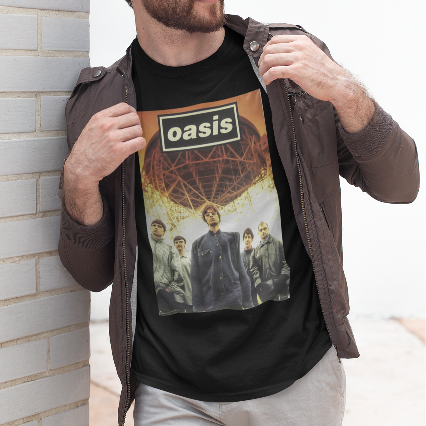 Camiseta Básica Band Oasis