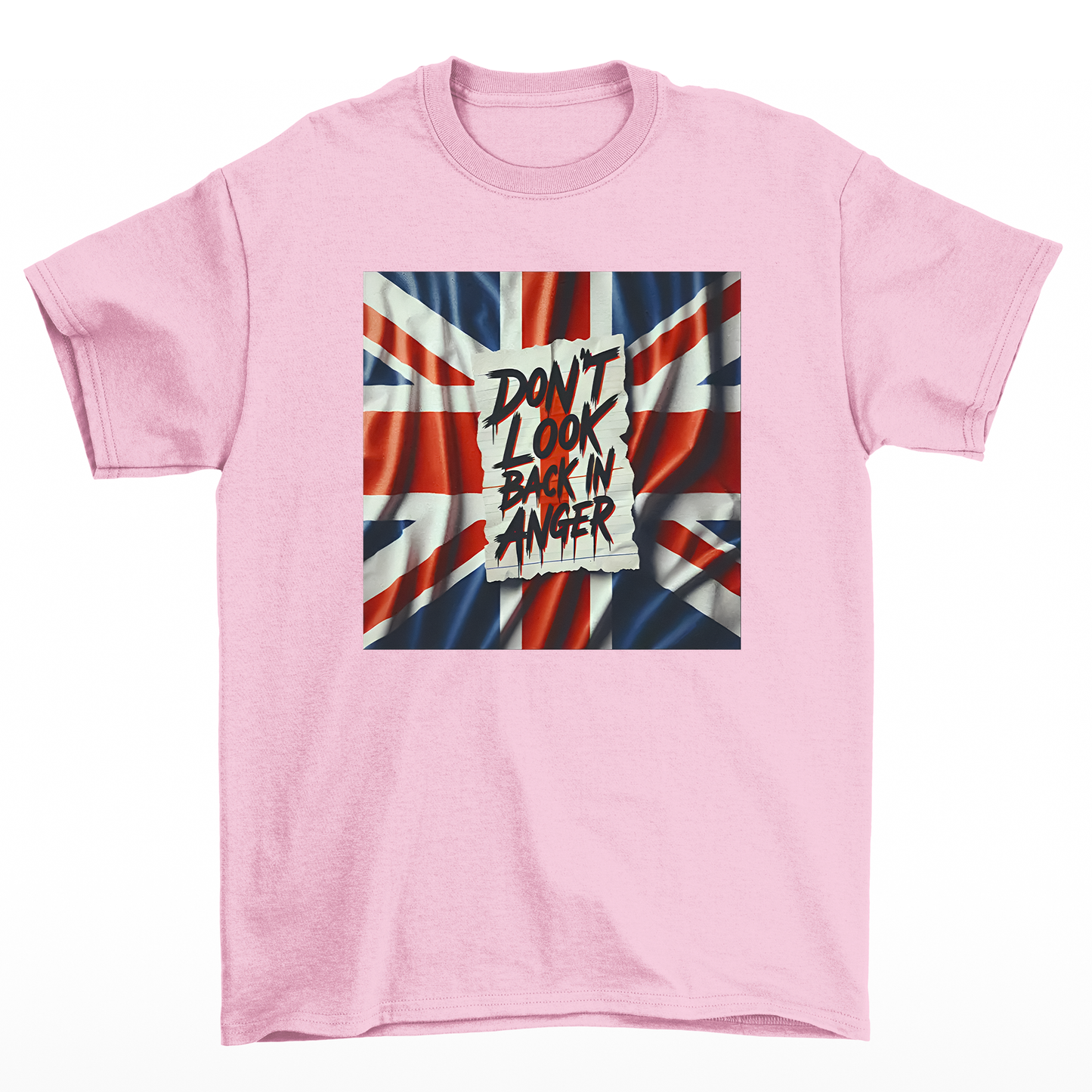 Camiseta Básica Dont Look Back In Anger Oasis