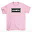 Camiseta Básica Logo Oasis Banda