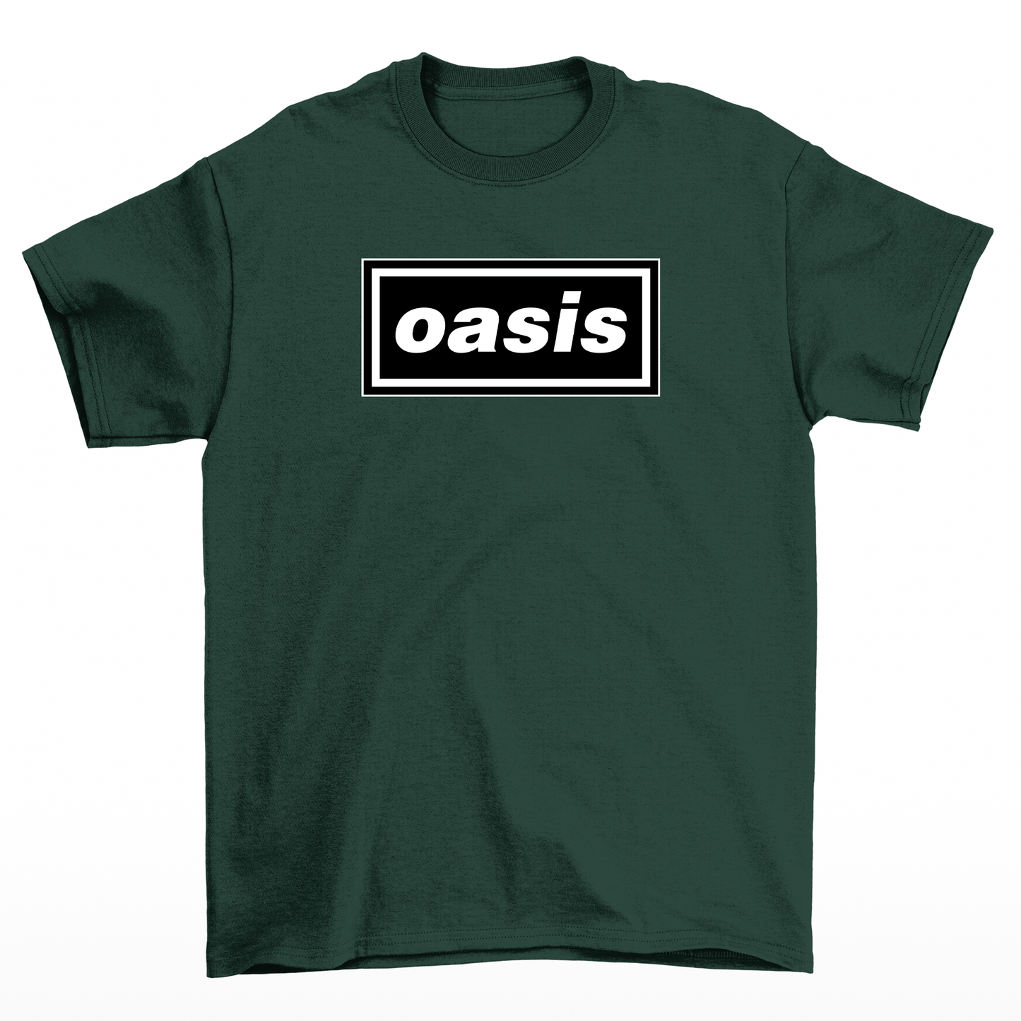 Camiseta Básica Logo Oasis Banda