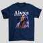 Camiseta Básica Alanis Morissette Show- AZUL-MARINHO