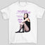 Camiseta Básica Olivia Rodrigo Live In Concert Guts-branco