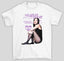 Camiseta Básica Olivia Rodrigo Live In Concert Guts-branco
