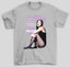 Camiseta Básica Olivia Rodrigo Live In Concert Guts-cinza