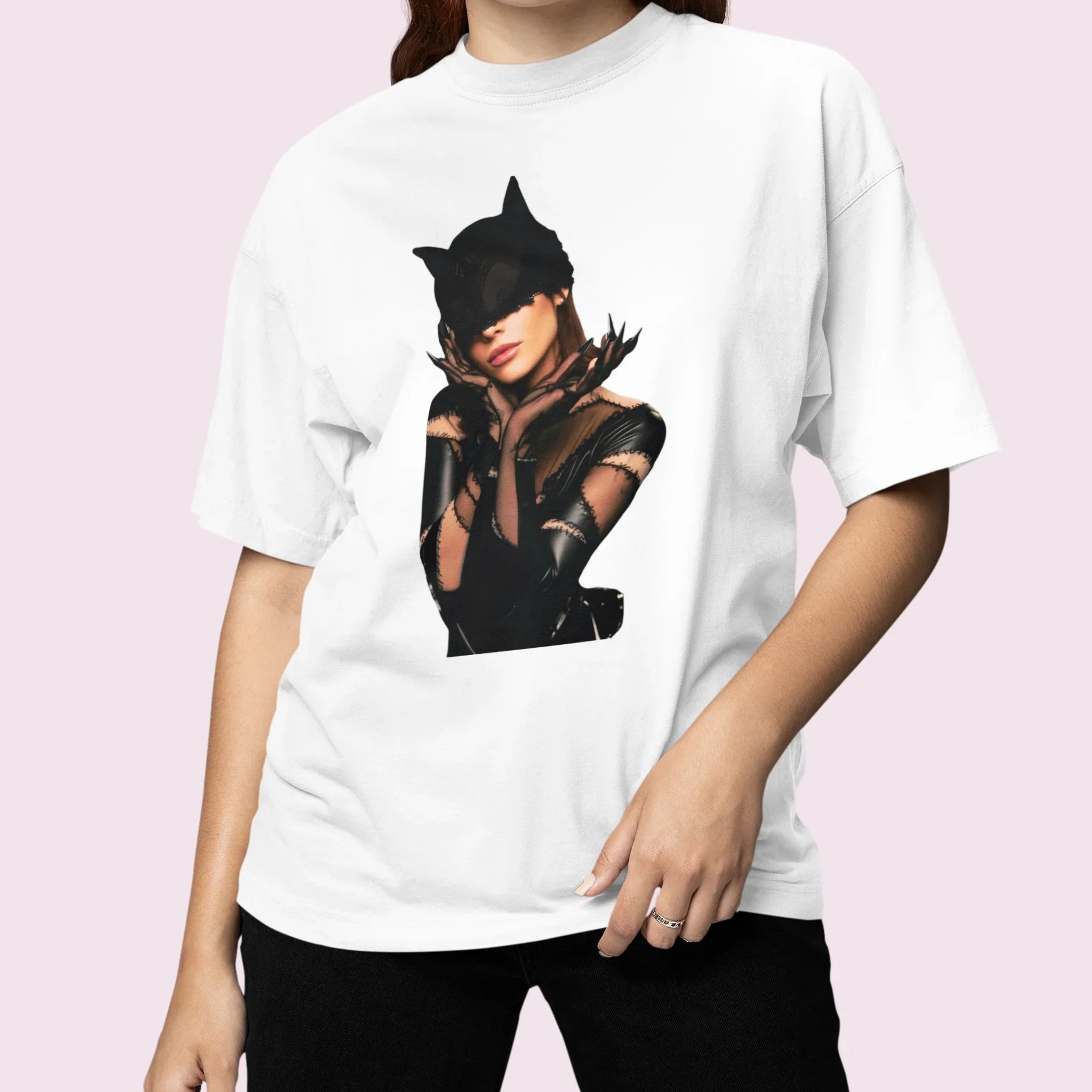 Camiseta Básica Ariana Grande The Boy Is Mine - Branco