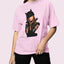 Camiseta Básica Ariana Grande The Boy Is Mine - Rosa Bebê