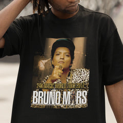 Camiseta Básica Bruno Mars Magic Tour 2017