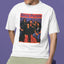 Camiseta Básica Deep Purple Band - branco