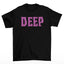 Camiseta Básica Deep Purple Logo-PRETO