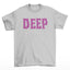 Camiseta Básica Deep Purple Logo-BRANCO
