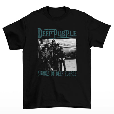 Camiseta Básica Deep Purple Shades-PRETO