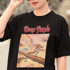 Camiseta Básica Deep Purple Vintage