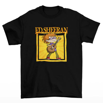 Camiseta Básica Ed Sheeran Chuckie Finster Preto