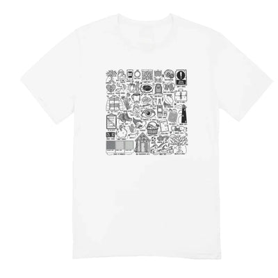 Camiseta Básica Ed Sheeran Variations Branco