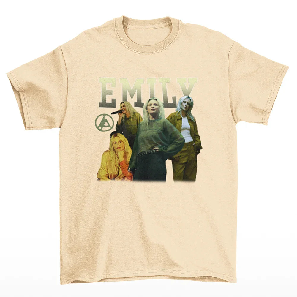 Camiseta Básica Emily Linkin Park - pérola