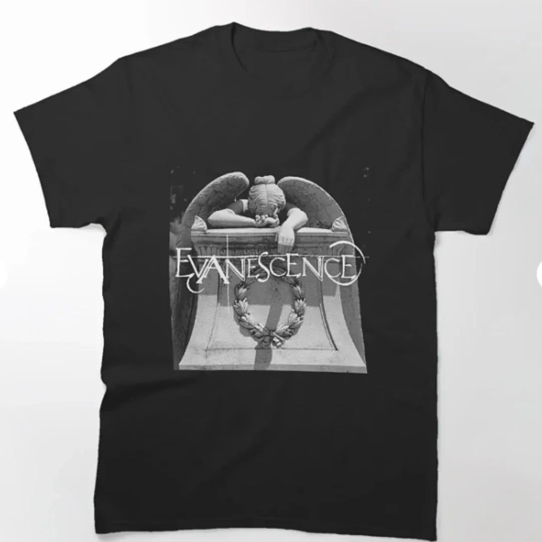 Camiseta Básica Evanescence Classic - preto